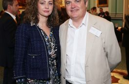 Avril Collins and Ciaran O’Reilly.